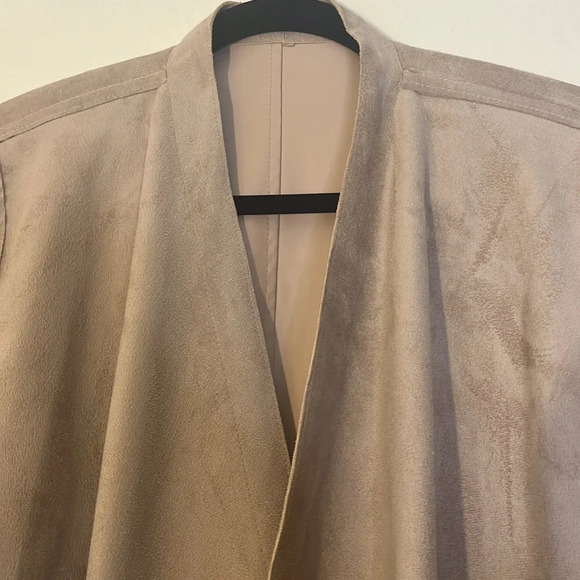 BB Dakota | Teagan reversible faux leather suede jacket Womens size S open front - Picture 8 of 11